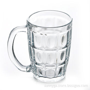Beer Mug/Glass with 359mL Capacity and 429g Weight, Sized 84 x 65 x 120mm
